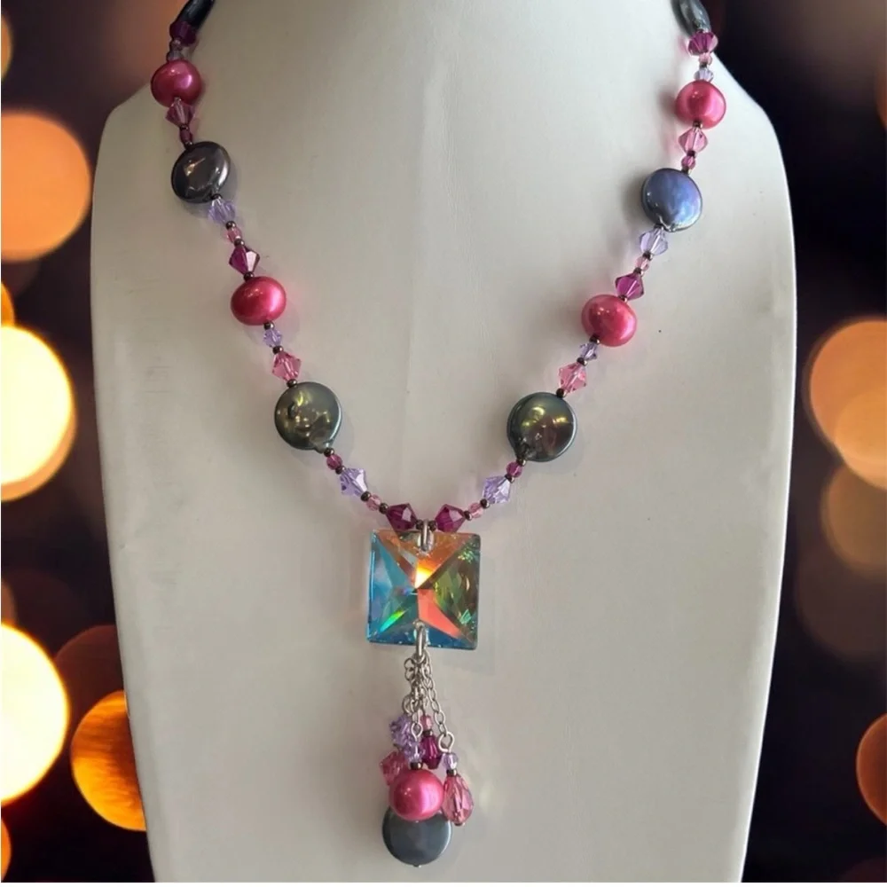 Emily Ray| NWT Multicolor Necklace - Picture 1 of 2
